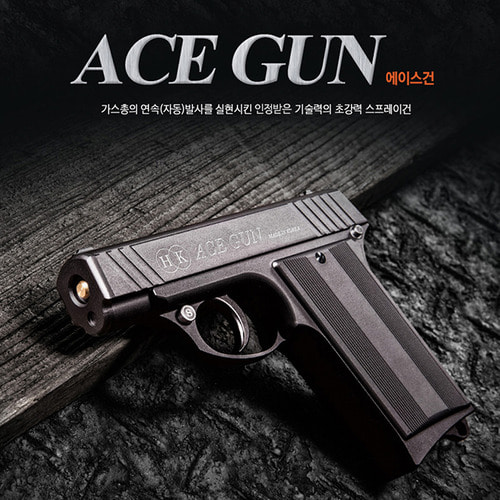 ACE-GUN 에이스건 가스총 호신용품 강력범죄상대완전제압용