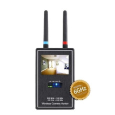 WCH-6000 몰래카메라탐지기 실시간 송출되는 몰래카메라 영상 포착장비